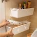 Sans marque Organisateur de placard extensible sous le placard Panier coulissant Boîte de rangement pour cuisine ou dressing 1 pièce