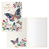 DOHE Moederdagkaarten (6 stuks) - cadeau voor moeders, inclusief papieren envelop, afmeting 11,5 x 17 cm, bedankkaarten - paar