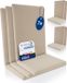 Beautissu QD-HL Set van 7 Premium Tuinstoelkussens Hoge Rug 122x48 cm Beige