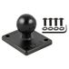 RAM Mounts RAM-B-347U-TOM1 montagekit Zwart Aluminium