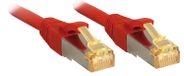 LINDY 47290 Netwerkkabel rood 0,3m