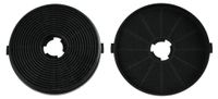 Merkloos KCF4 Actieve Koolstoffilter Set voor Afzuigkappen - 2 Stuks - Ø 135 mm
