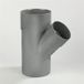 Dyka T-stuk met 2x mof en 1x spie 45° PVC grijs keurmerk BRL52100 50 x 40mm