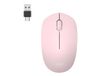 Port Connect Draadloze PC-muis, 2,4 GHz, collectie 2, roze