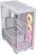 Corsair 3500X RS-R ARGB Mid-Tower PC Case with Tempered Glass, 3x 120mm ARGB Reverse Rotor Fans, White, ATX