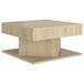 vidaXL Salontafel Sonoma Eiken 57x57x30 cm