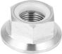Alliage de titane, écrou à bride hexagonale pour vélo et moto (M14x1.25)