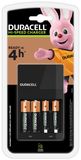 Duracell CEF14 Chargeur de pile - AA/AAA - Incl. 4 piles