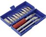 Basetech Set de 16 couteaux