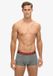 Superdry TRUNK TRIPLE PACK Sous-vêtement homme - Noir/Orange/Gris - Taille XL