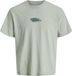 JACK&JONES JCOFUSION SMALL FRONT BRANDING SS CN PLS Heren T-shirts