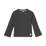 Noppies Kids Girls Tee Paxton Long Sleeve Tee, Gesmeed Iron - P633, 116