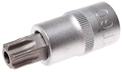 BGS 4376 | Dopsleutelbit | 12,5 mm (1/2") | T-profiel (voor Torx) met boring T60