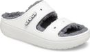 Crocs Classic Cozzy Dames Klomp Wit Ocieplane Lichte Gewicht