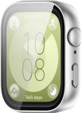 By Qubix Qubix - Waterproof Hard Case - Silver - Suitable for Huawei Watch Fit 3