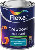 Flexa Creations Muurverf - Extra Mat - Turquoise Holiday - 1 liter