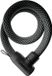 ABUS Textiel-kettingslot YARNIT™ 4004K - Zwart - 110 cm