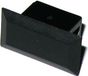 XtendLan SC termination/label for openings in distribution boxes, simplex, black