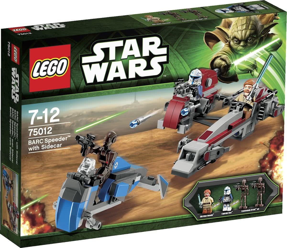 lego Star Wars BARC Speeder met zijspan 75012