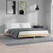 Maison Exclusive - Sommier sans matelas en chêne Sonoma 200 x 200 cm, bois d'ingénierie