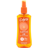 Calypso Wortelolie Met Tan Extender SPF 6 Diepbruine Spray - 200 ml