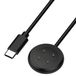 Wigento Fitbit Laadkabel voor Fitbit Ace LTE smartwatch met magnetische USB-C connector, 1 meter
