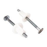Somatherm For You Toiletbril Bevestigingsset 75mm Verzinkt Staal