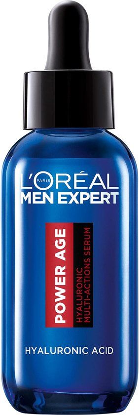L’Oréal L'Oreal Make Up Anti-Veroudering Serum Men Expert Power Age Hyaluronzuur 30 ml