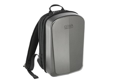 GEWA Space Bag Titanium - Klarinet etui/rugzak - Buitendeksel van polycarbonaat - Ergonomische achterkant - Accessoirevakken