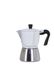 Barazzoni Moka hybride koffiezetapparaat, 3 Tz, geschikt voor inductie, staal, 3 kopjes