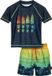 Playshoes Kinderzwemset met UV-bescherming Surf Marine Kunstvezel