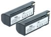 Vhbw 2x Batterie Remplacement Pour Zebra Btry-36iab0e-00 82-166537-01 Pour Scanner De Code-barre Pos (2200mah, 3,7v, Li-ion)