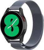 By Qubix Qubix Milanese Bandje voor Huawei Watch GT 4 / GT 5 (41mm) & GT 5 Pro (42mm) - Space Grey