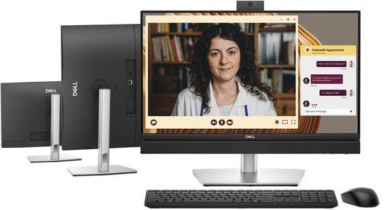 DELL Pro QC24251 - All-in-one PC - 24 inch - Core i5 - 16 GB RAM - 512 GB SSD - Windows 11 Pro