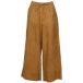 Oakwood Pantalon cuir de chèvre velours femme Trophee