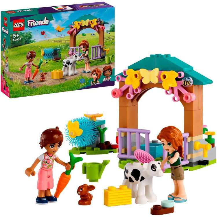 LEGO Friends - Autumns schuur met kalfje constructiespeelgoed 42607