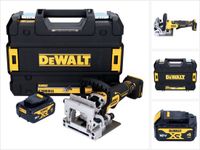 DeWalt DCW 682 NT accu vlakdeuvelfrees 18 V 102 x 20 mm borstelloos + 1x accu 4,0 Ah + TSTAK - zonder oplader