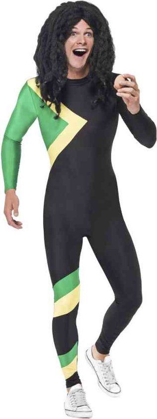 Smiffys Jumpsuit Jamaicaans Bobslee Team - Maat L - Mannen