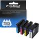PrintAbout Huismerk Canon PGI-2500XL Cartouche d'encre Lot économique 4 couleurs Haute capacité