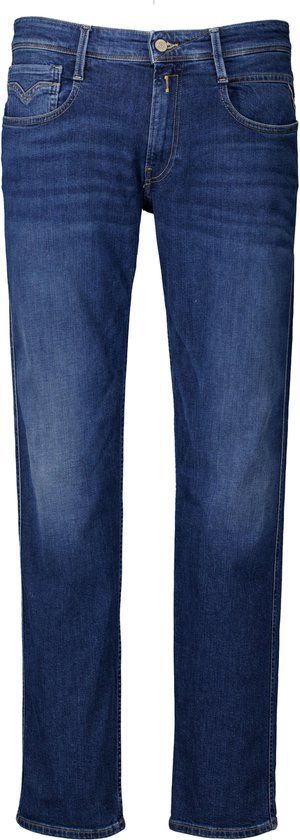 Replay M914Y 573 840 Slim Fit Jeans Blauw W33 x L36