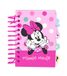 Minnie Mouse Minty Cahier, A7, idéal pour enfants, confortable et polyvalent, qualité et durabilité, 7,4 x 10,5 cm