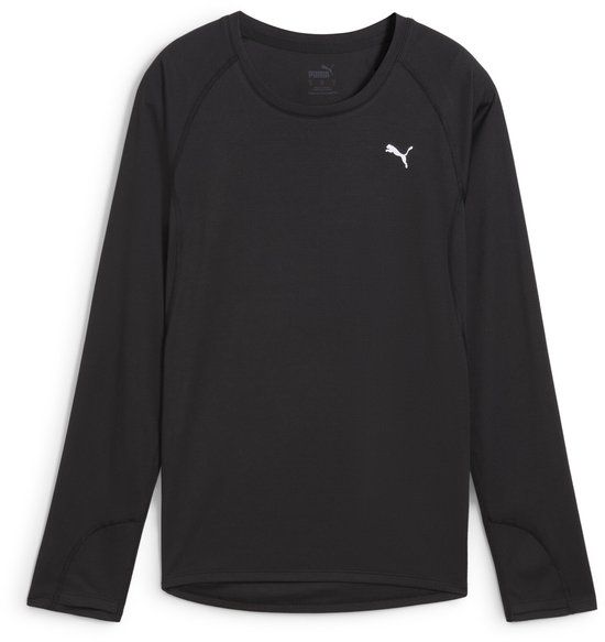 PUMA W RUN VELOCITY LONG SLEEVE (POLY) Dames Sporttop - Puma Black