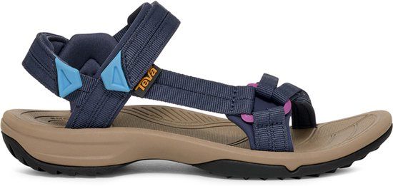 Teva Women Terra Fi Lite Crown Blue - Schoenmaat 37 (UK 4) - Wandelsandalen - Dames - Textiel - Effen - Lente/Zomer 2025