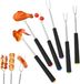 Unyqoos Uitschuifbare RVS Grillspiezen Set van 6