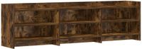 vidaXL TV-meubel 168 x 33 x 47 cm Gerookt eiken Bewerkt hout