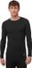 DANISH ENDURANCE Thermoshirt met Lange Mouwen voor Heren - van Merino Wol - Zwart - Maat XXL