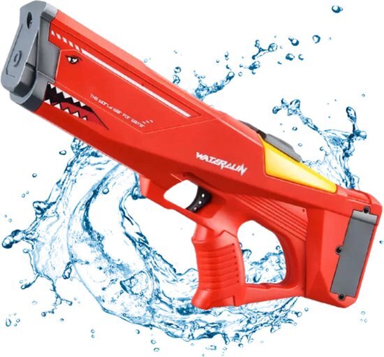 Jollity Works WaterBlast - Volledig Elektrisch Waterpistool Tornado - Rood