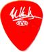 Dunlop EVHP02 Eddie Van Halen Plectrum 0,60 mm - Rood met zwart-witte grafiek