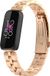 Strap-it Stalen Smartwatch bandje - Geschikt voor Fitbit Luxe - Rosé Goud