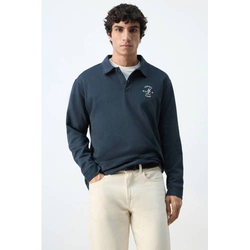 Mango Man sweater blauw